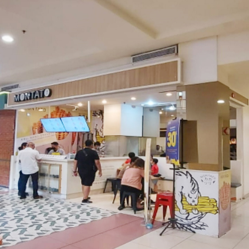 Sewa Kios Cafe/Makanan di Mall Artha Gading Jakarta Utara Lokasi Strategis dan Ramai Posisi di Hook Lantai 2